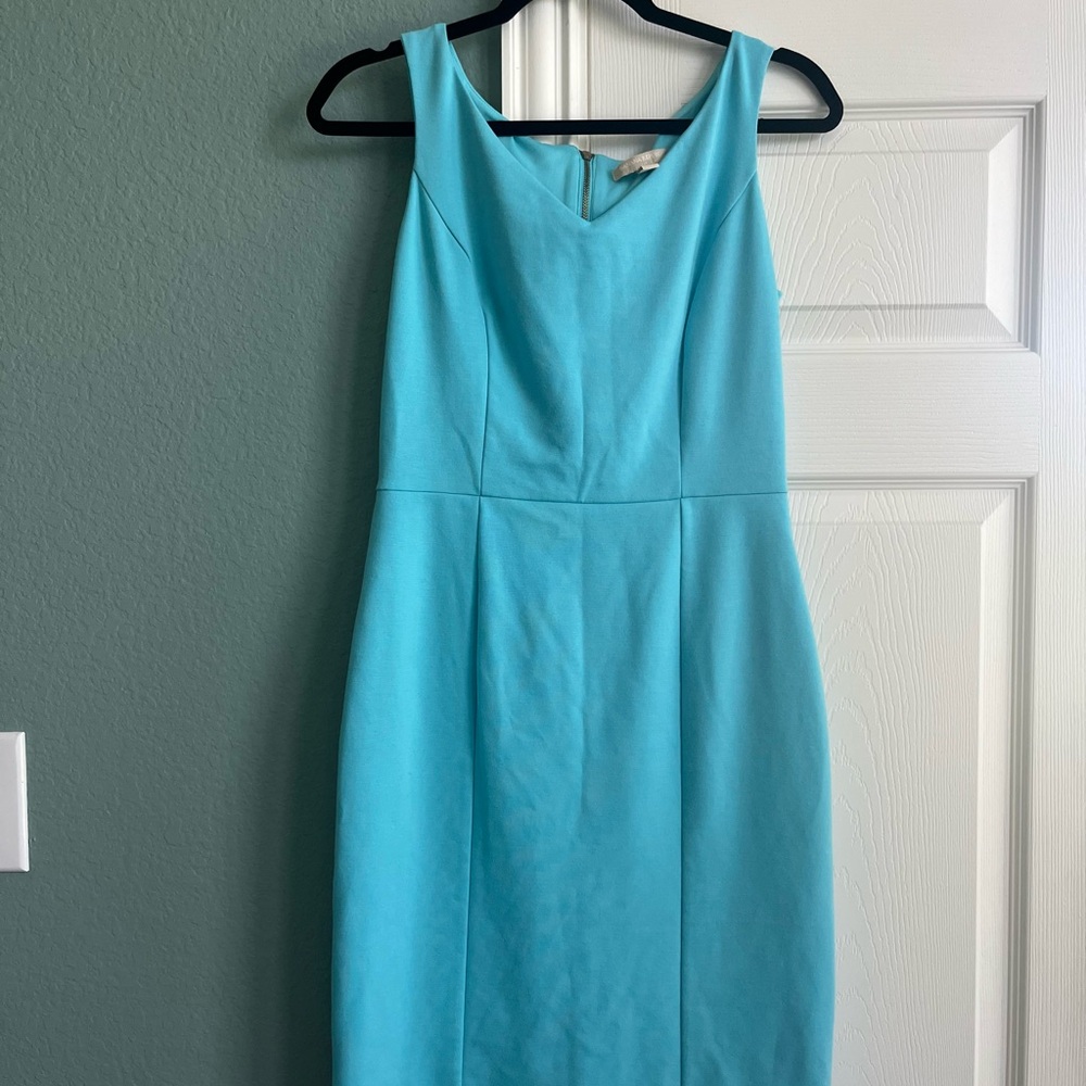 Banana Republic Ponte Knit Sheath Dress Sleeveless